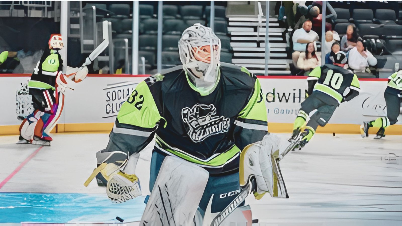 Ice Skating with Ghost Pirates