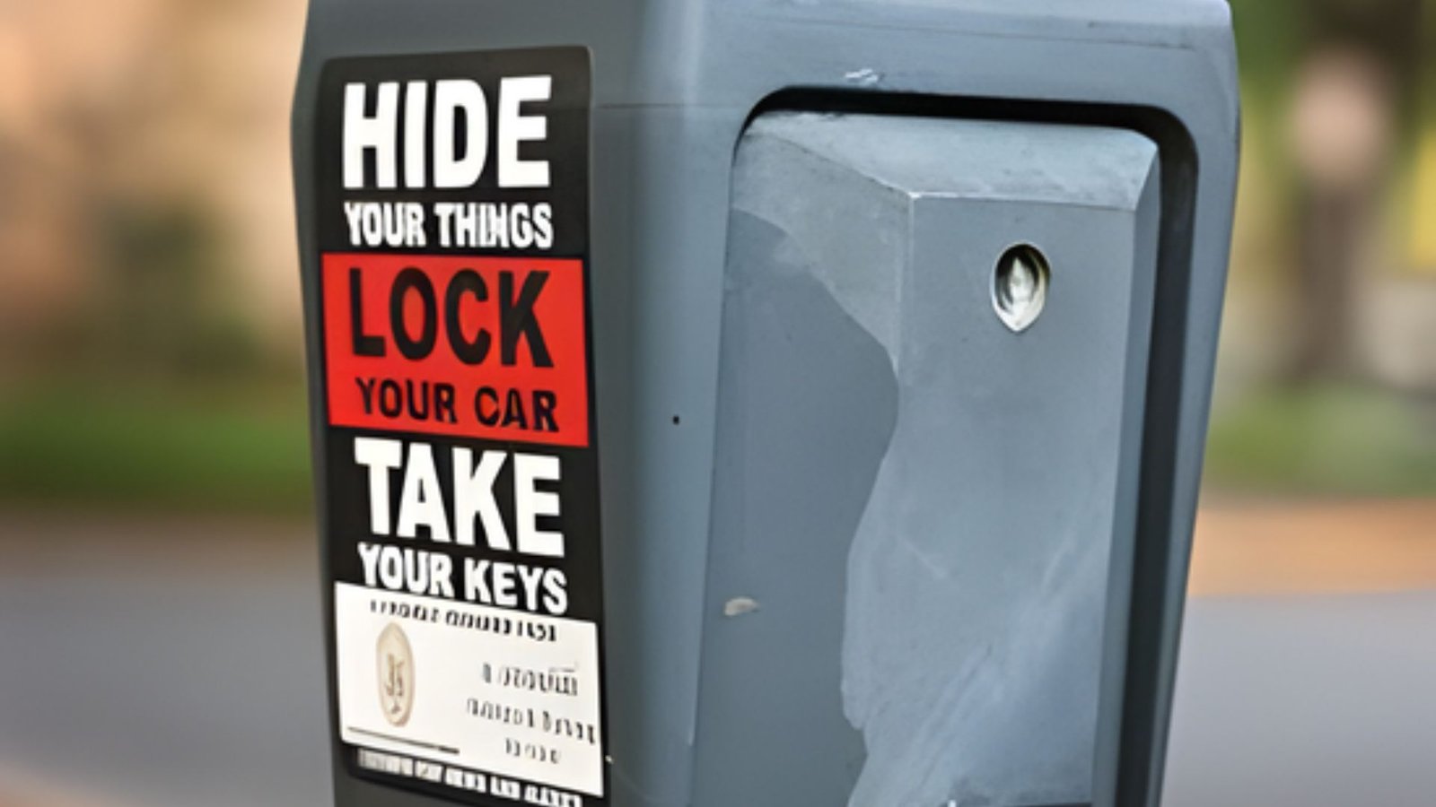 Lock Cars & Hide Valuable