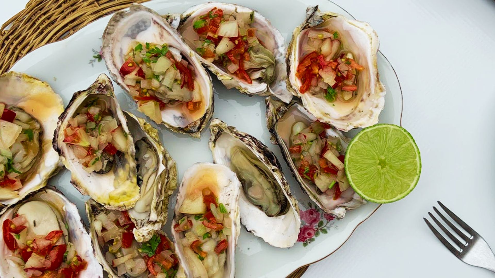 served Oyster at Happy Hour Savannah.