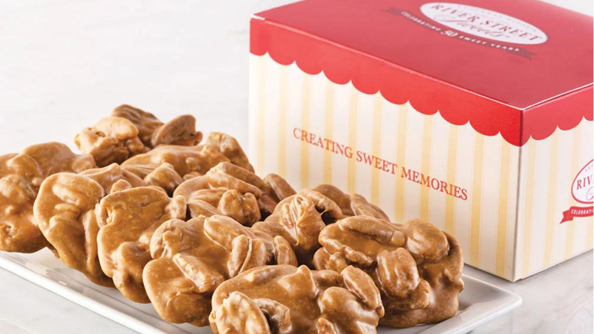 IMAGE OF A BOX FULL OF PRALINES