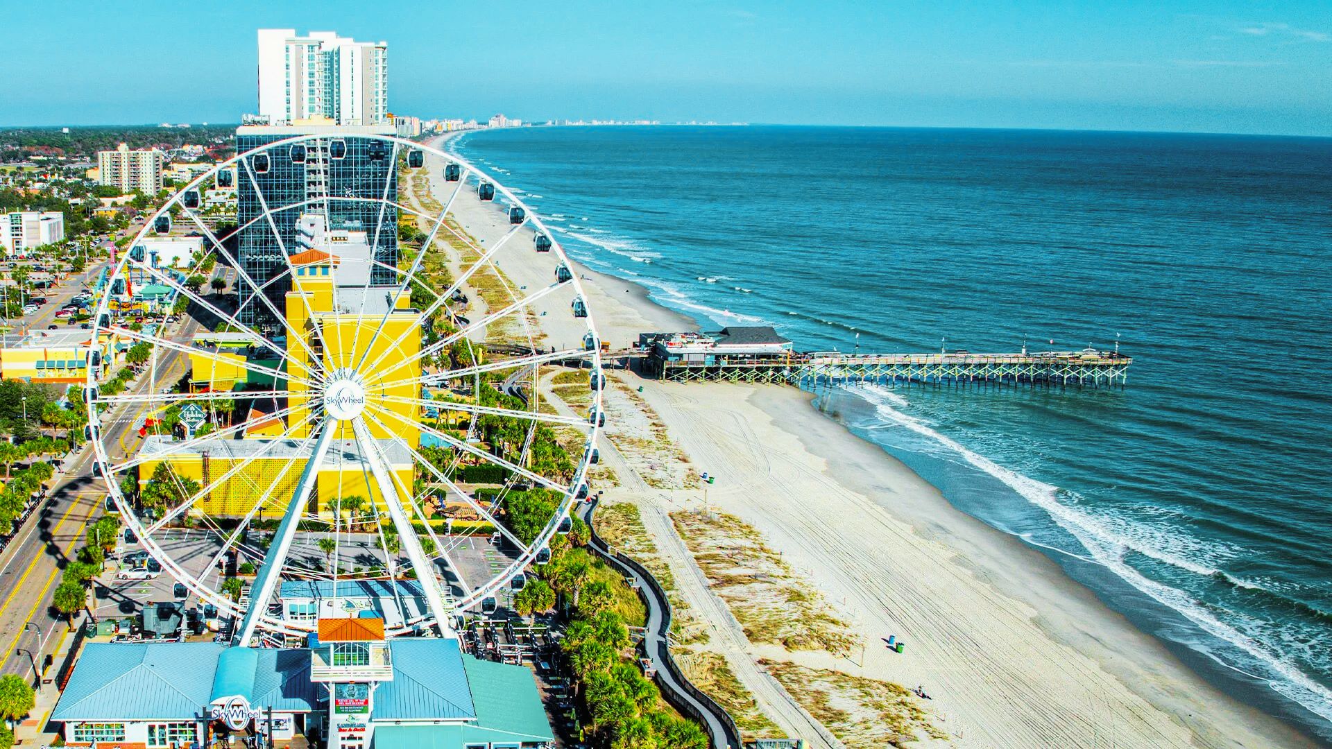 Skywheel ride in the coastals.