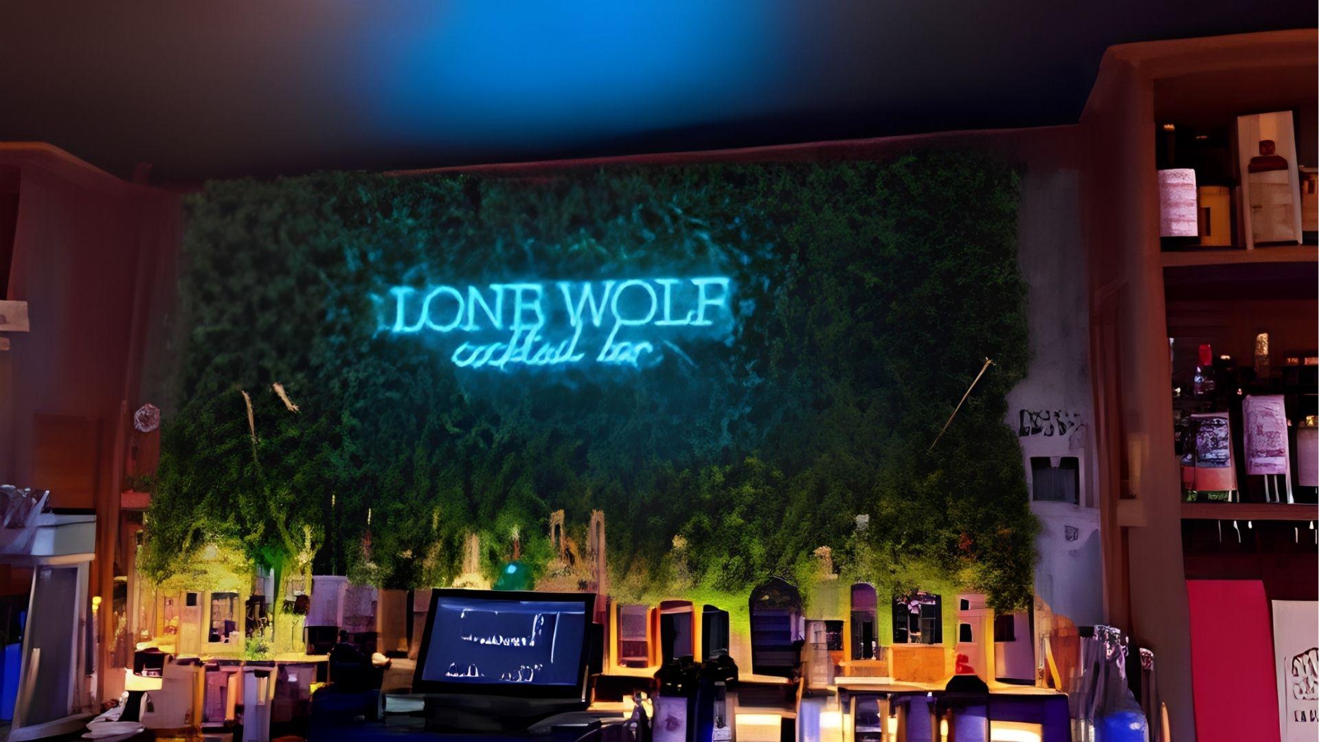Lone Wolf Lounge cocktail bar in Savannah