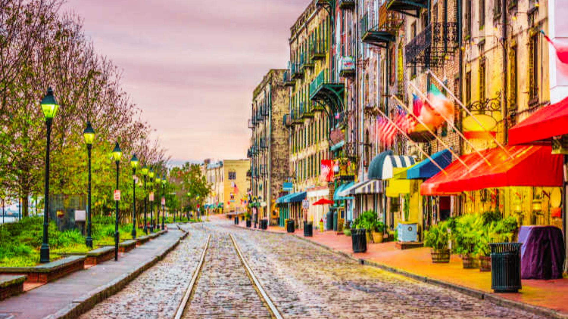 walk along Savannah’s River Street.