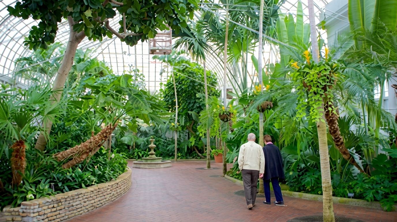 inside view of Wander Through Franklin Park Conservatory and Botanical Gardens.
