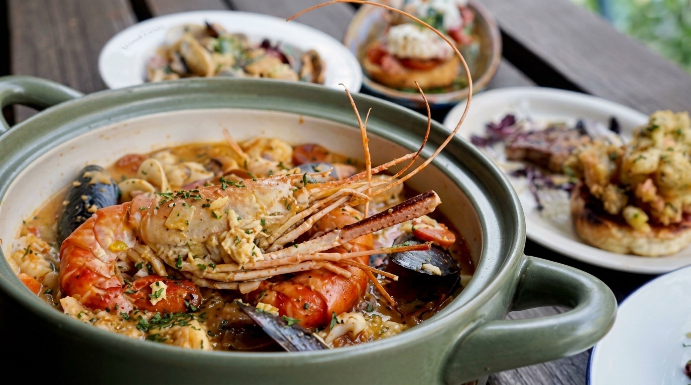 some of the famous dishes of New Orleans.