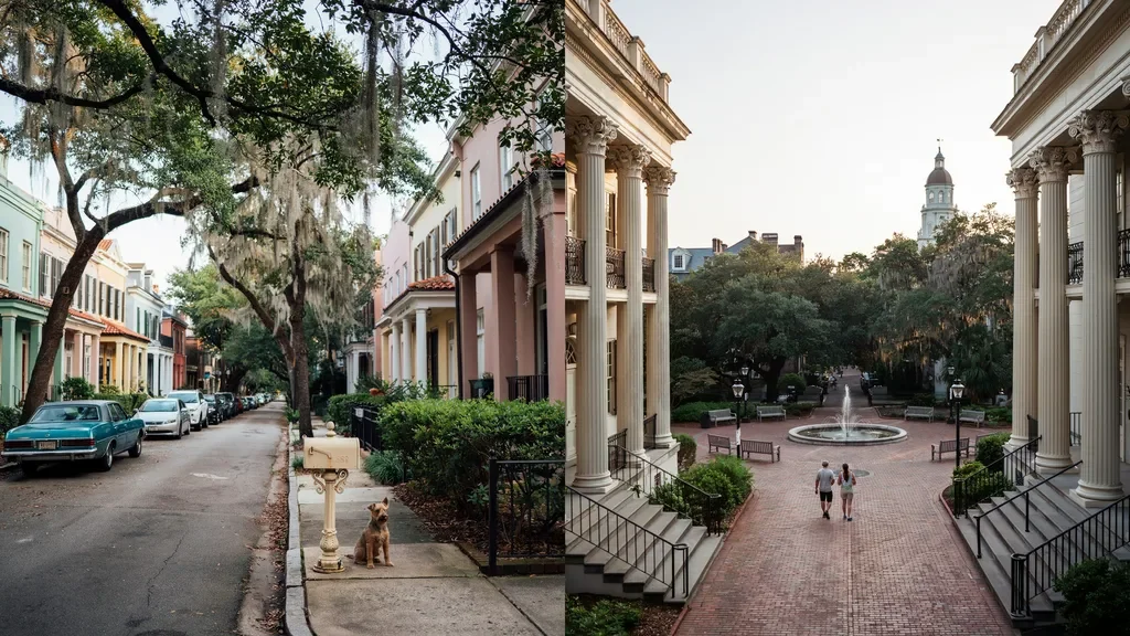Comparison of Midtown Savannah and the Historic District.