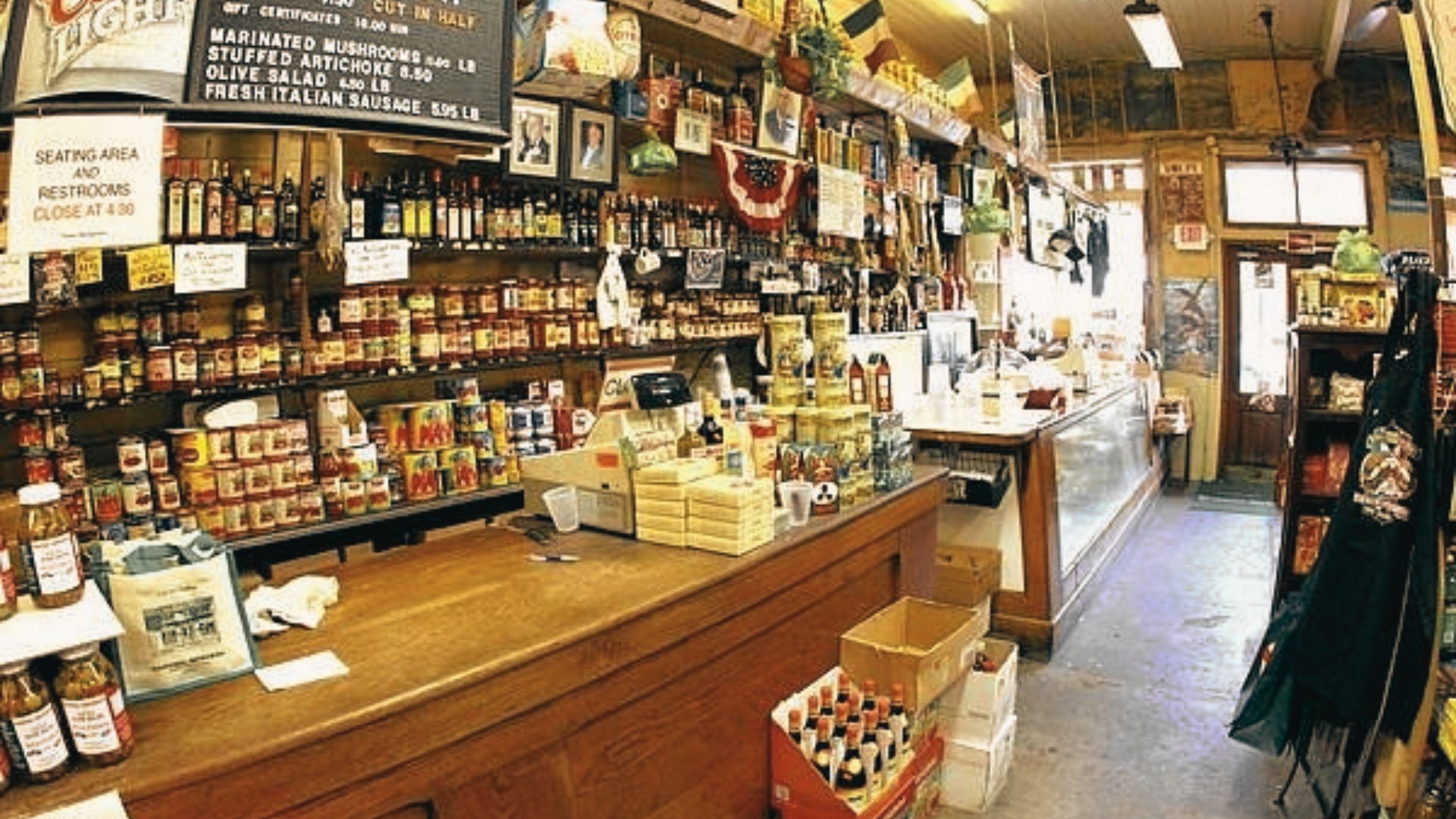 image of Central Grocery on Decatur Street.