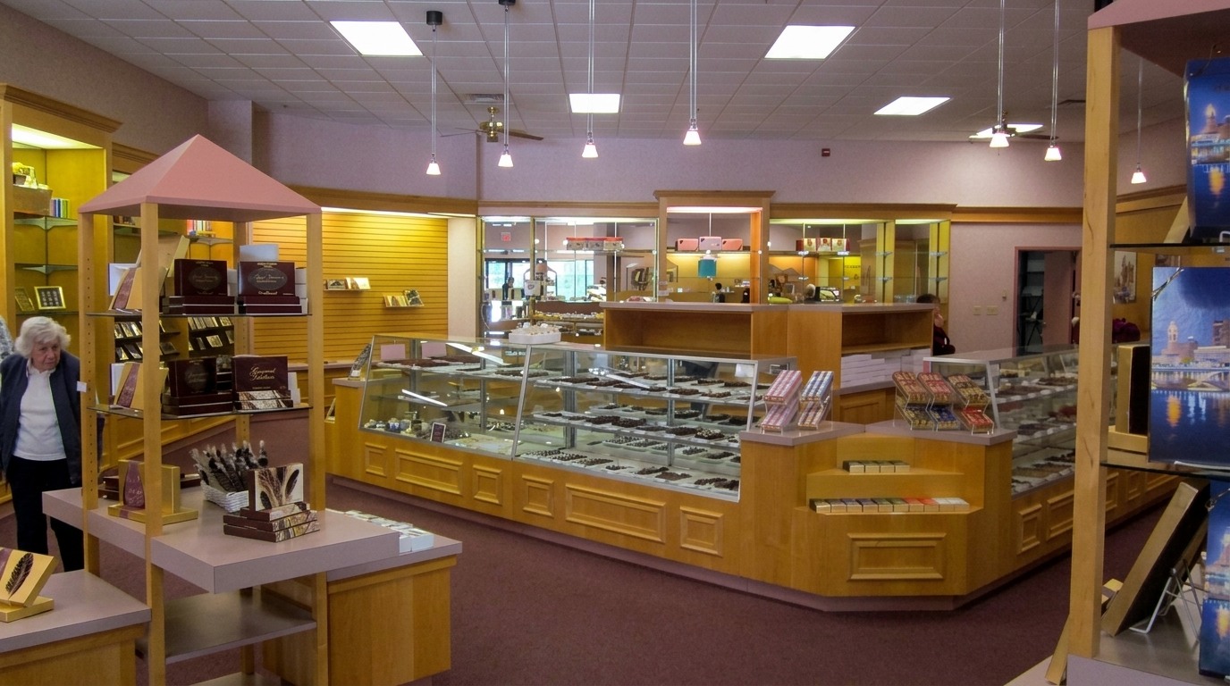 picture showing Anthony-Thomas Candy Factory.