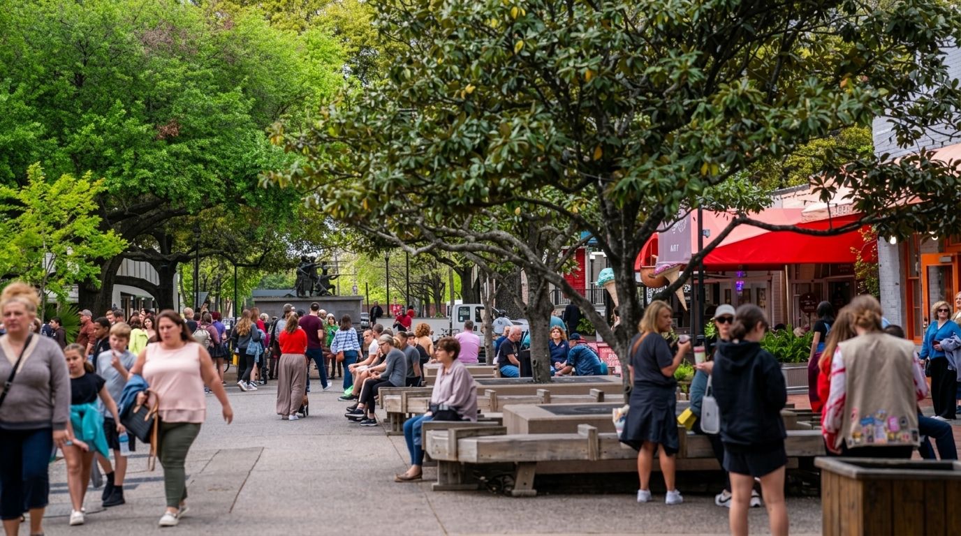 picture of Savannah City Market.