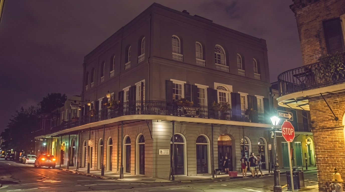 picture of LaLaurie Mansion.