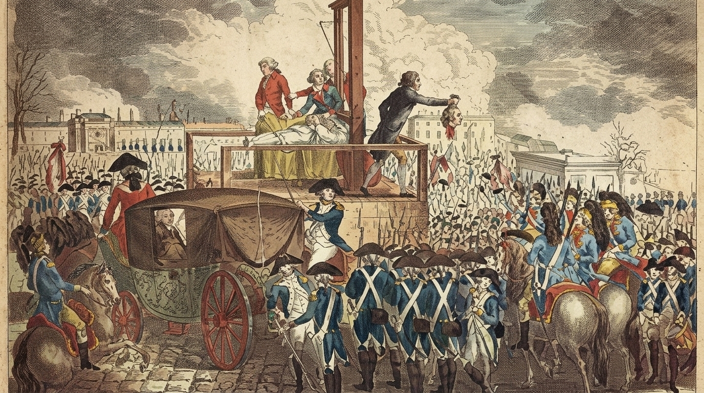 image of public executions and violent punishment.