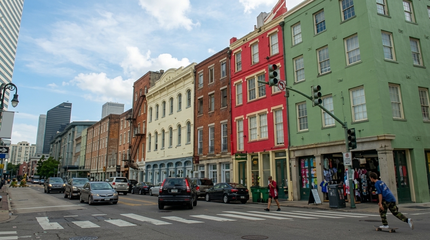 image of New Orleans city.