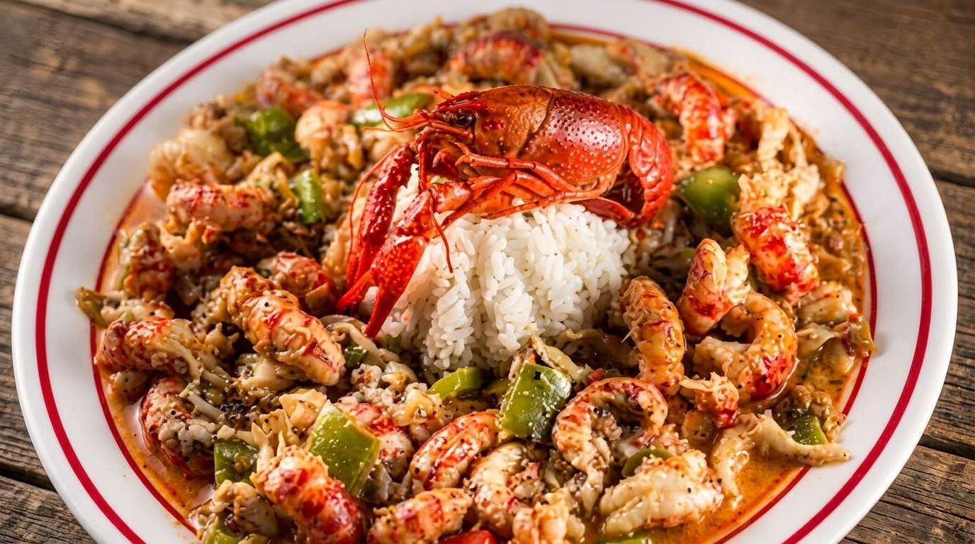 image of Etouffee dish.