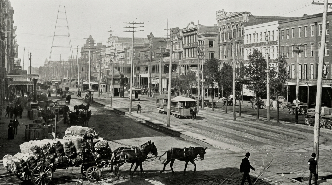 picture showing Yellow fever struck New Orleans in the 1800s.