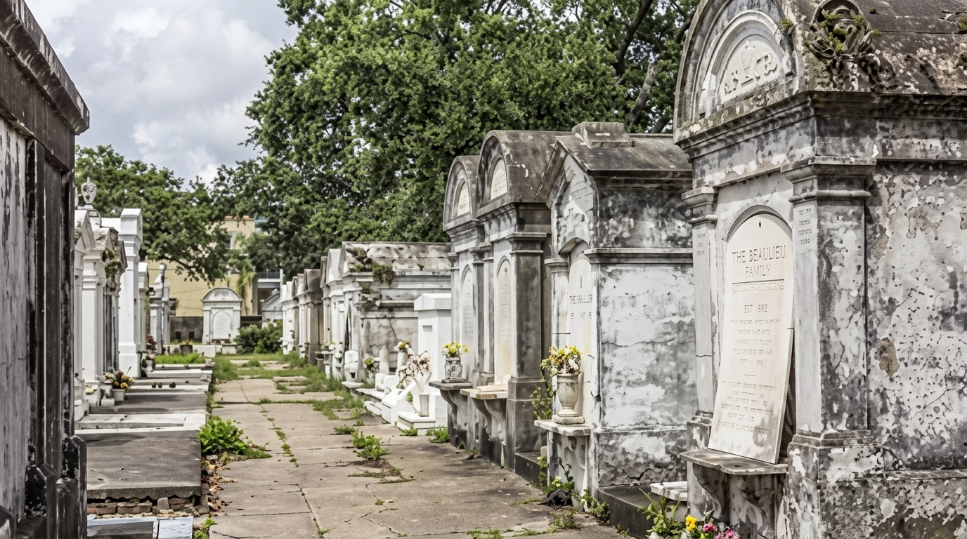 picture of Historic Cemeteries in New Orleans.