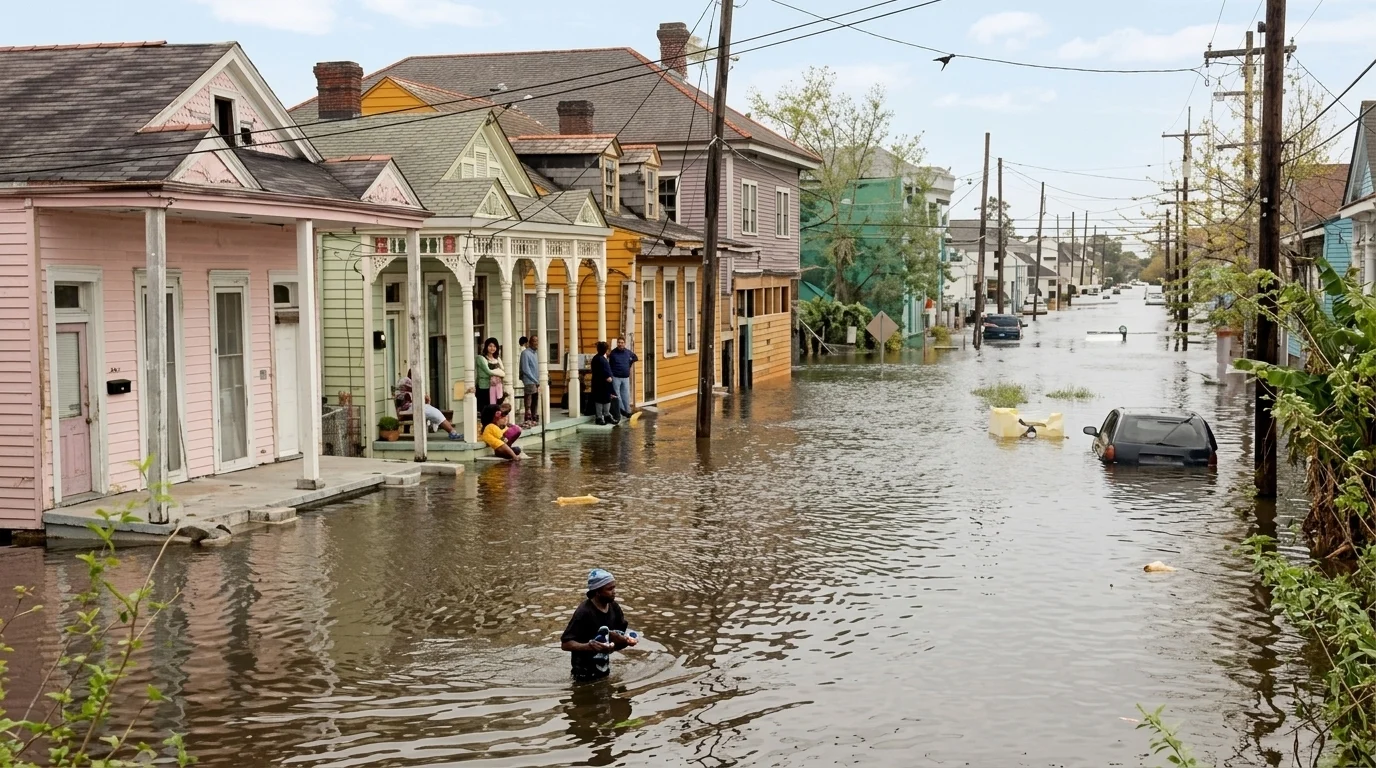 picture of Hurricane Katrina.