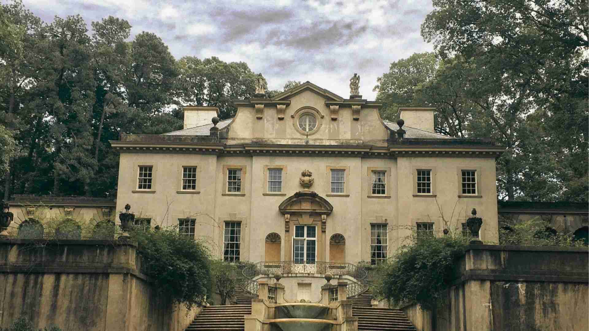 Swan House at Atlanta History Center featuring grand staircases and elegant Classical Revival architecture in Atlanta.