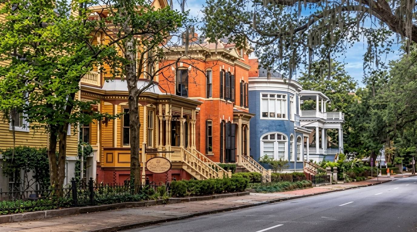 image of Savannah Historic District.