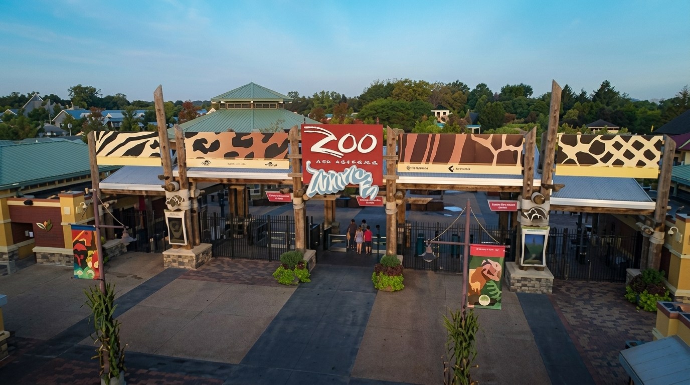 image of Columbus zoo and aquarium.