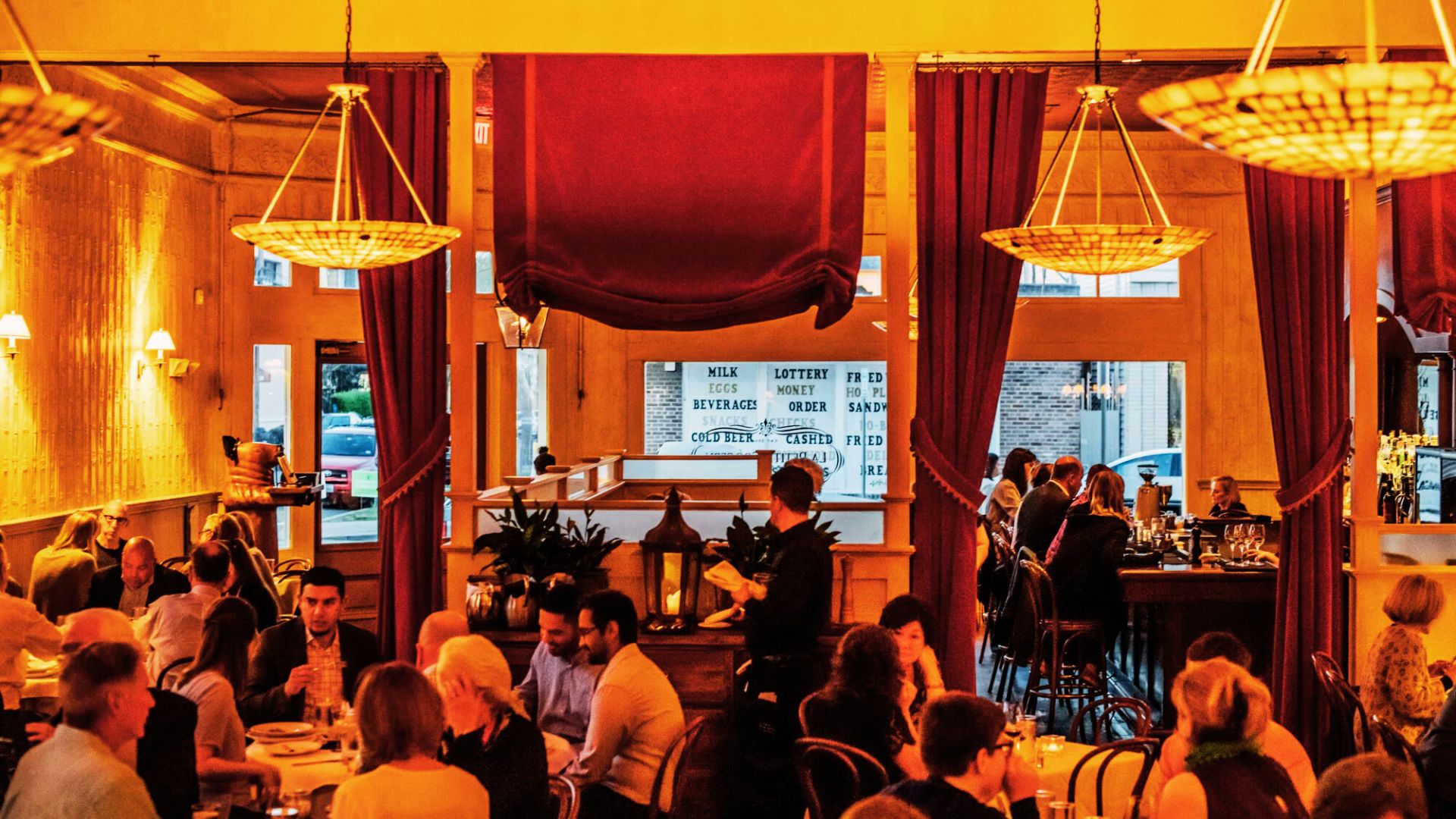inside the La Petite Grocery restaurant.