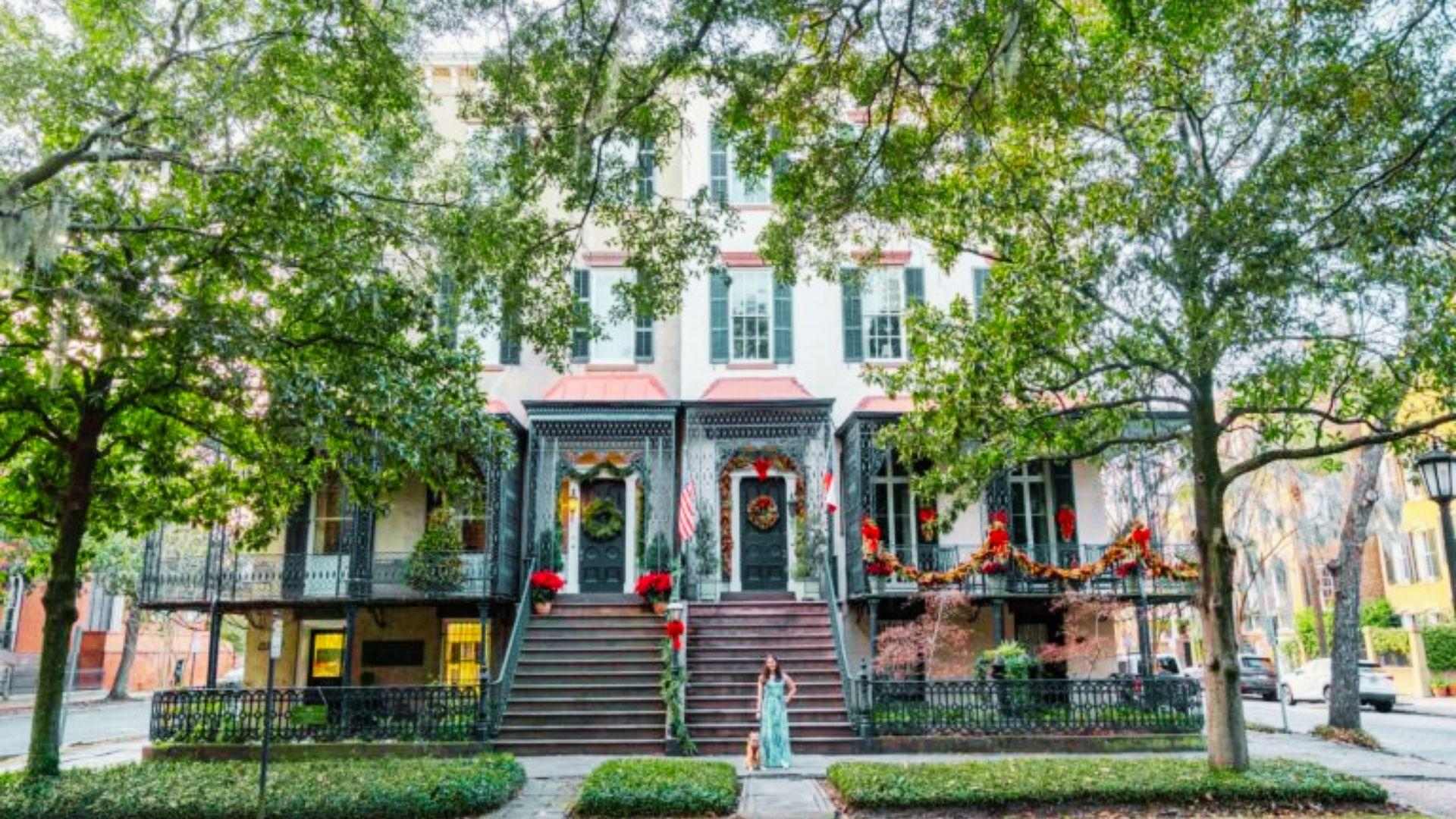 image showing Historic streets of Savannah.