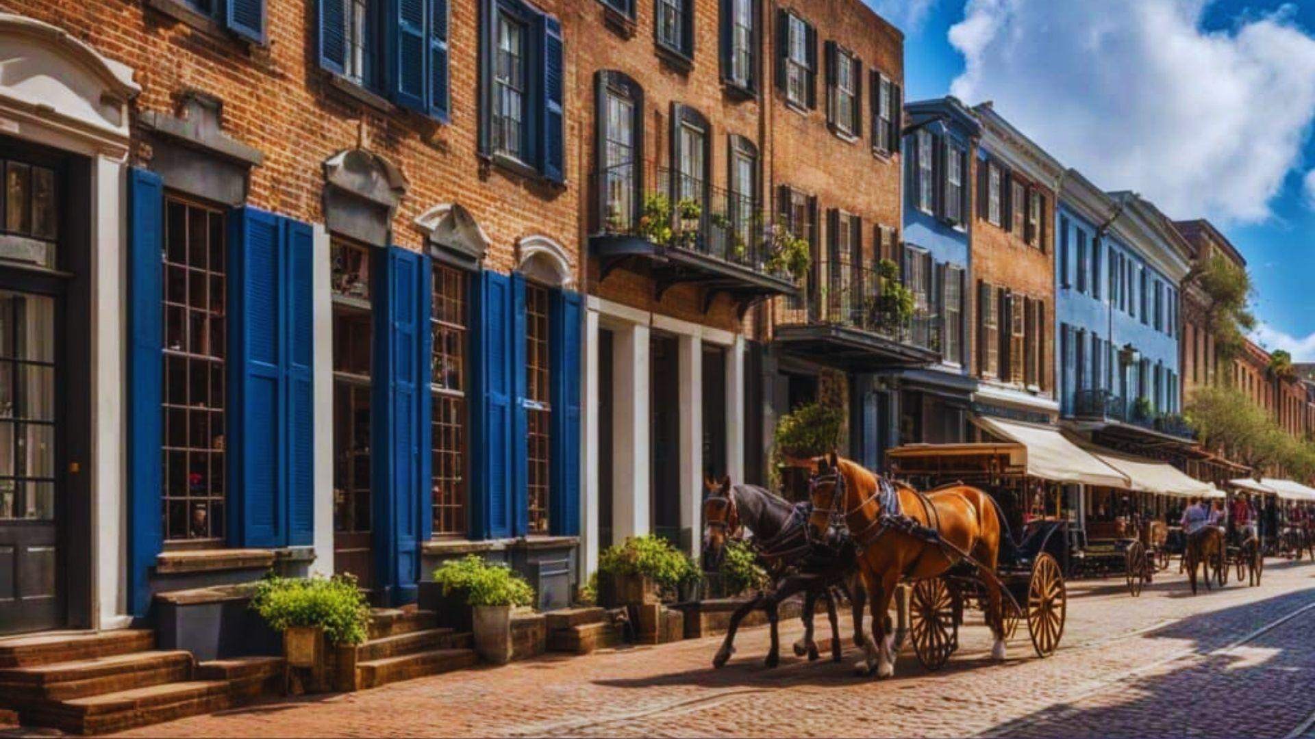 image showing Historic District in Savannah.