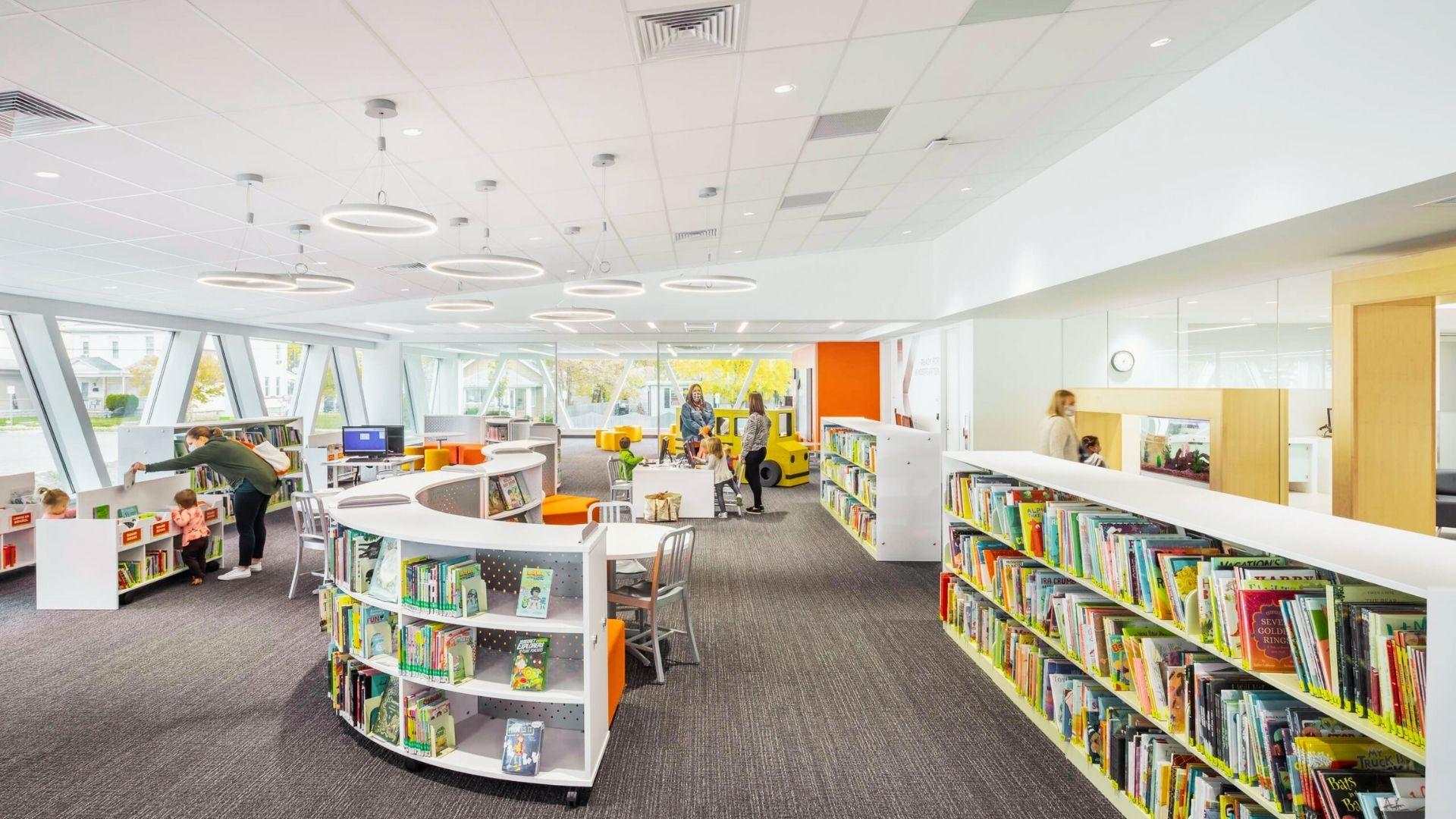 inside the Columbus Metropolitan Library for kids.