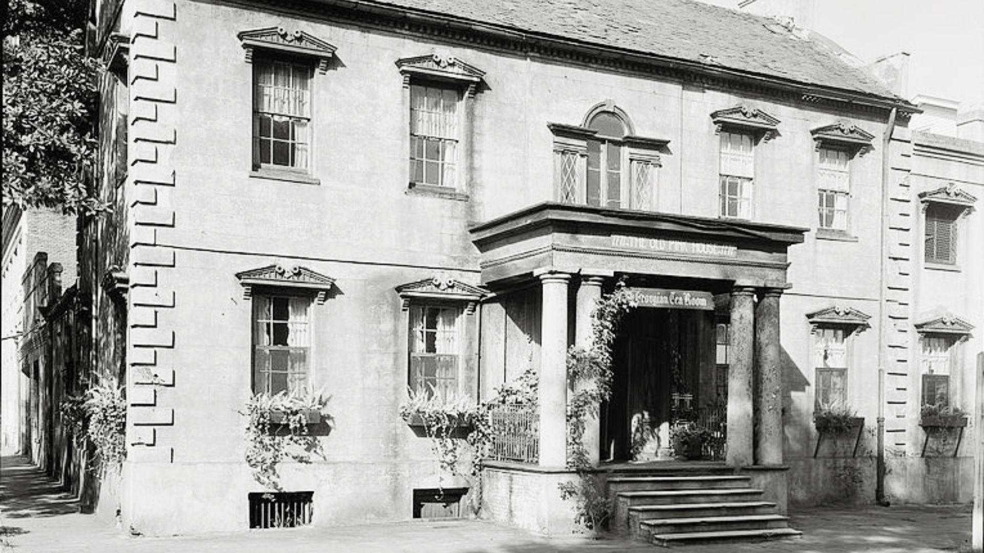 The Pink House from the late 1799.