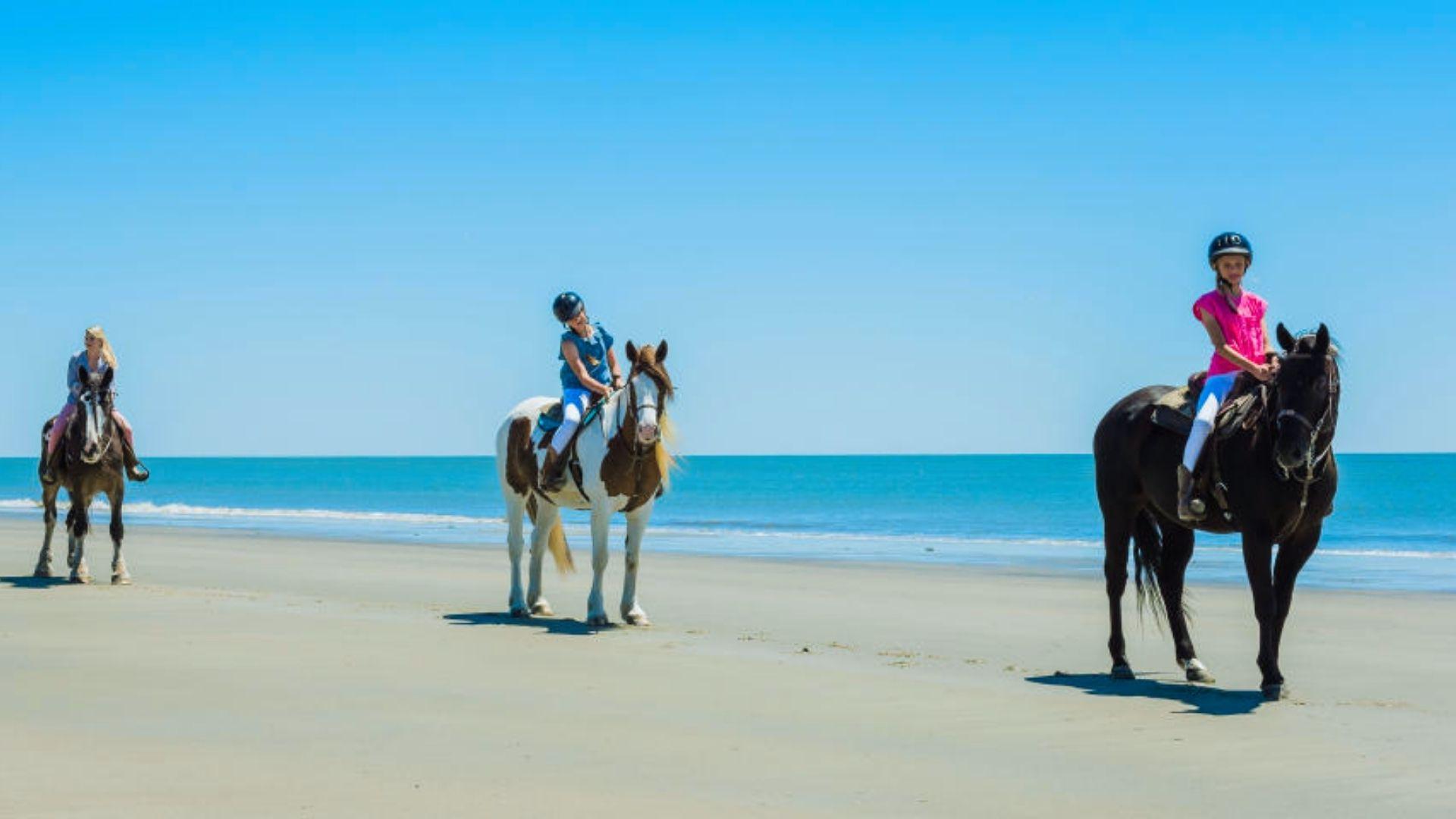 16. Horseback Riding on the Beach