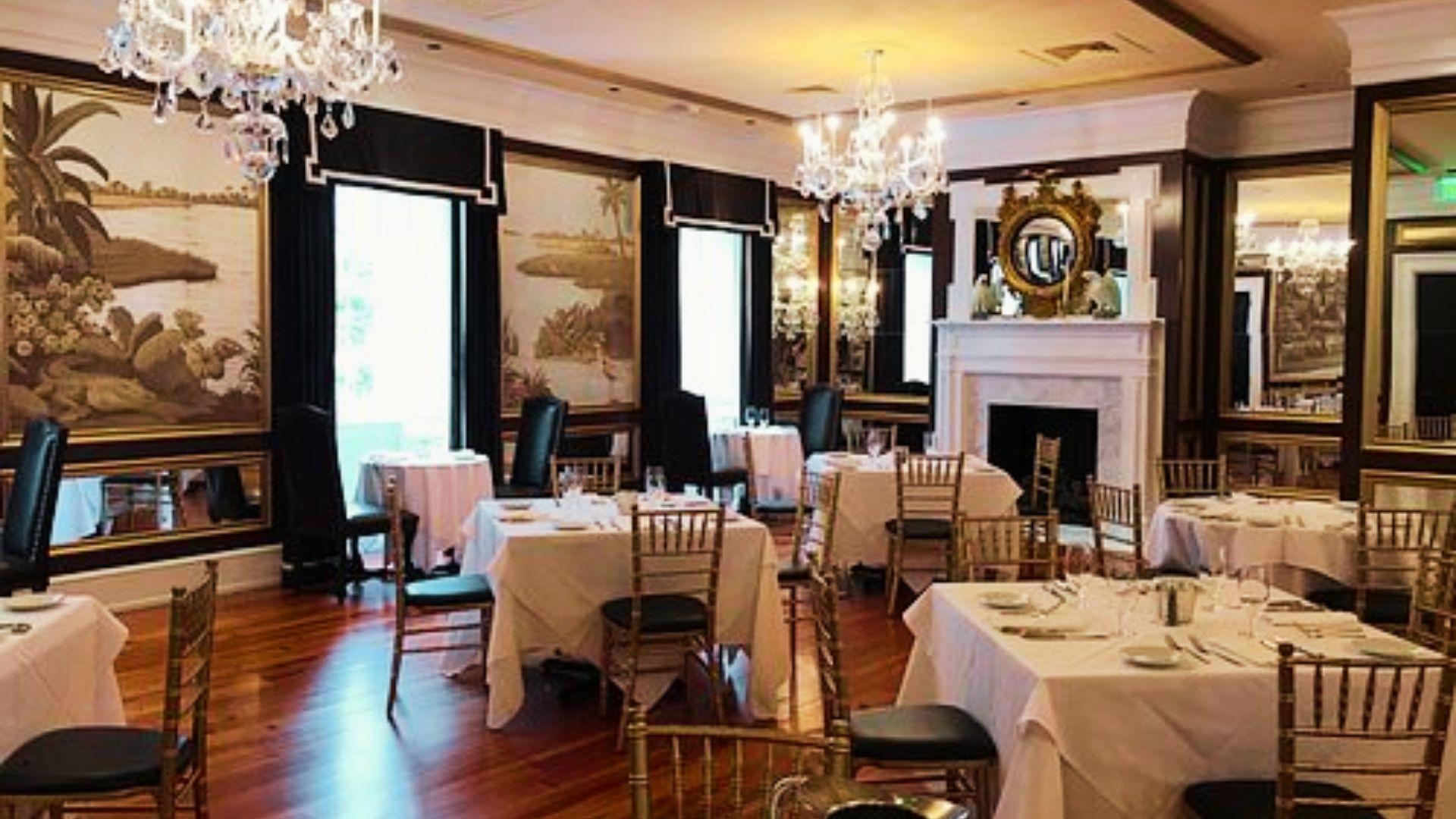 image showing the historical interior of the Pink House.
