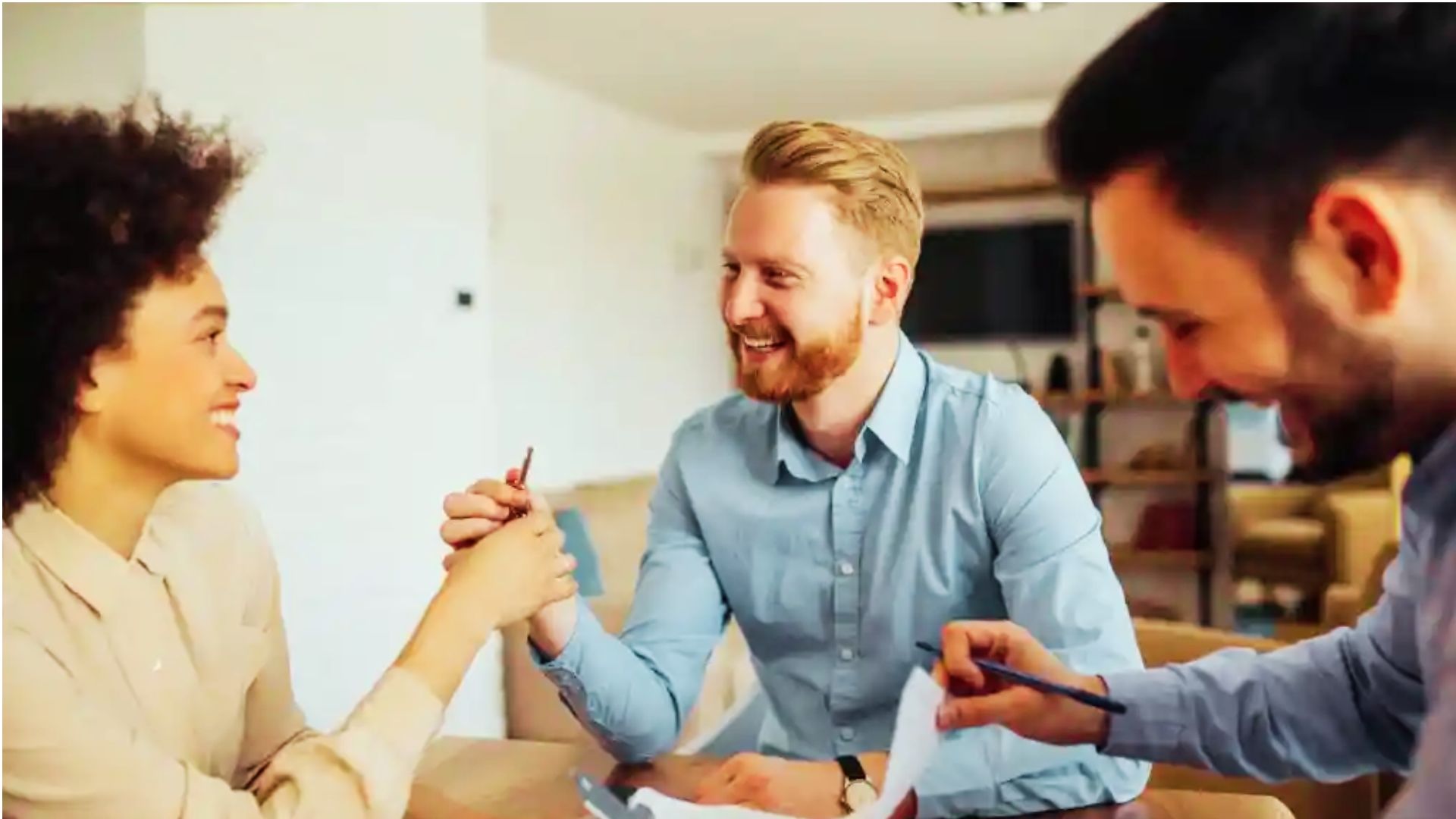Couple consulting lawyer about common law marriage laws in Georgia