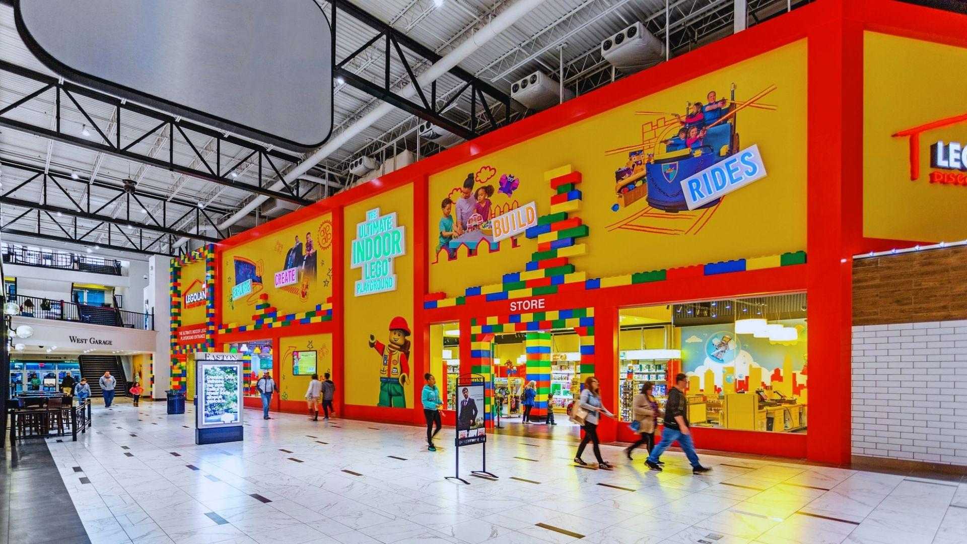image showing inside the LEGOLAND Discovery Center.