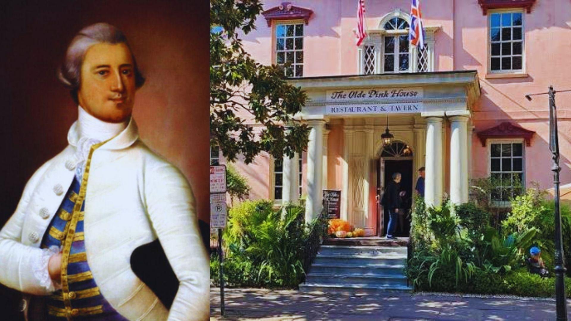image of James Habersham Jr. and the Pink House.