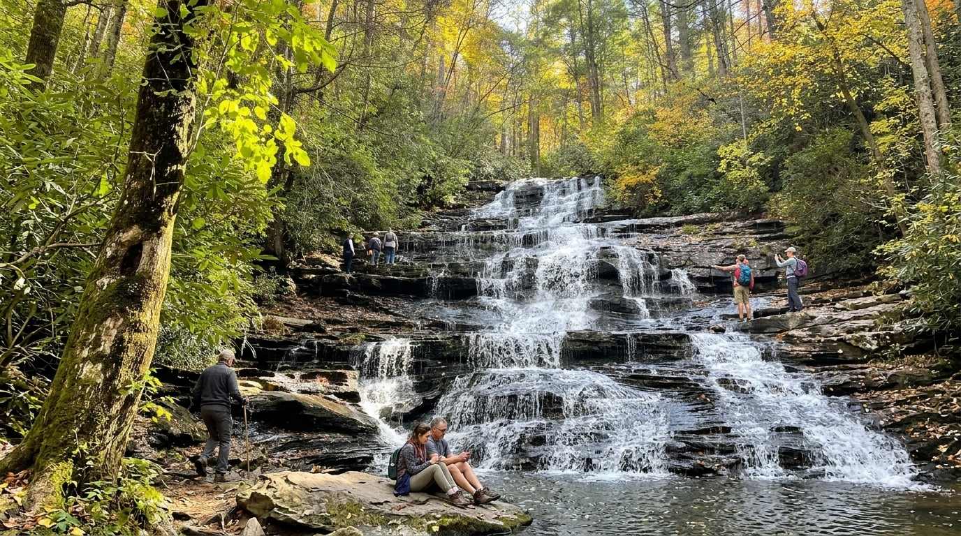 Minnehaha Falls is one of the Best Waterfalls in Georgia With Hiking Trails