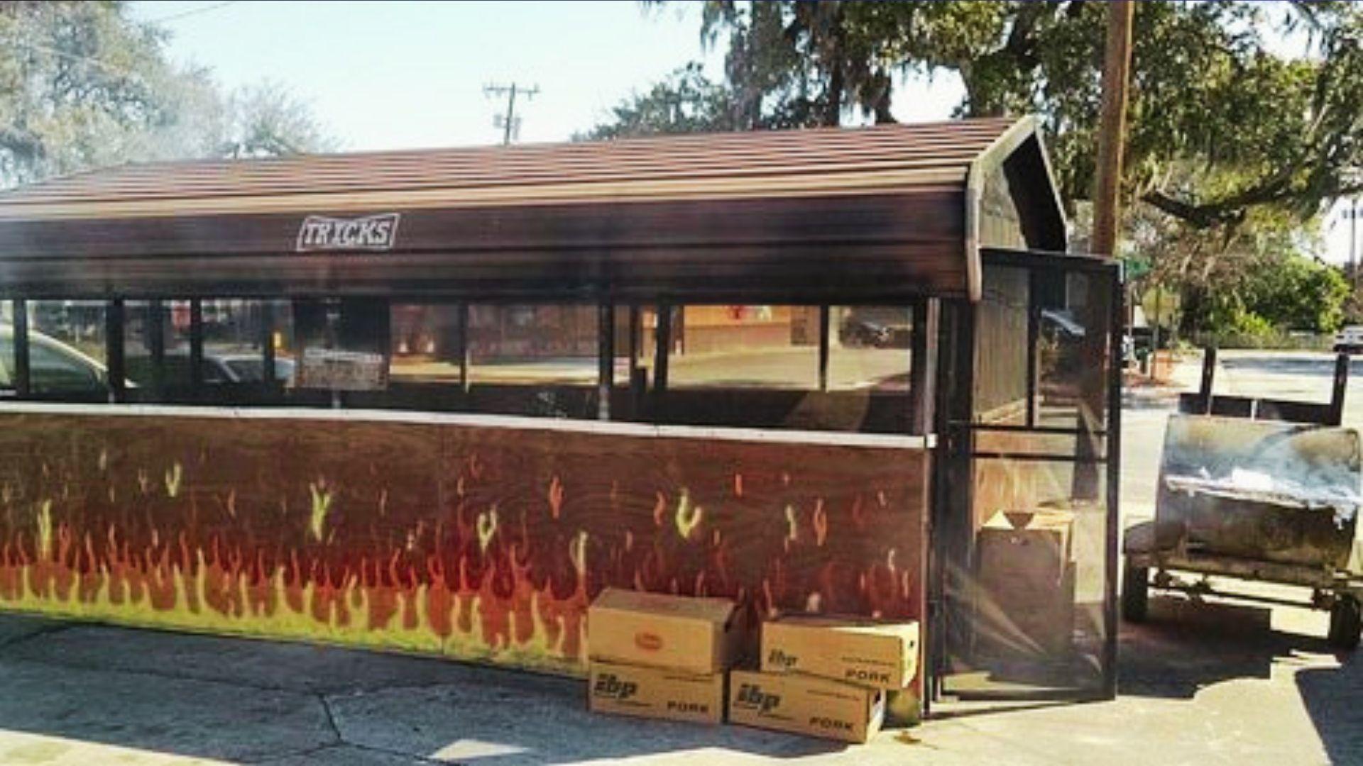 image of small Trick's BBQ.