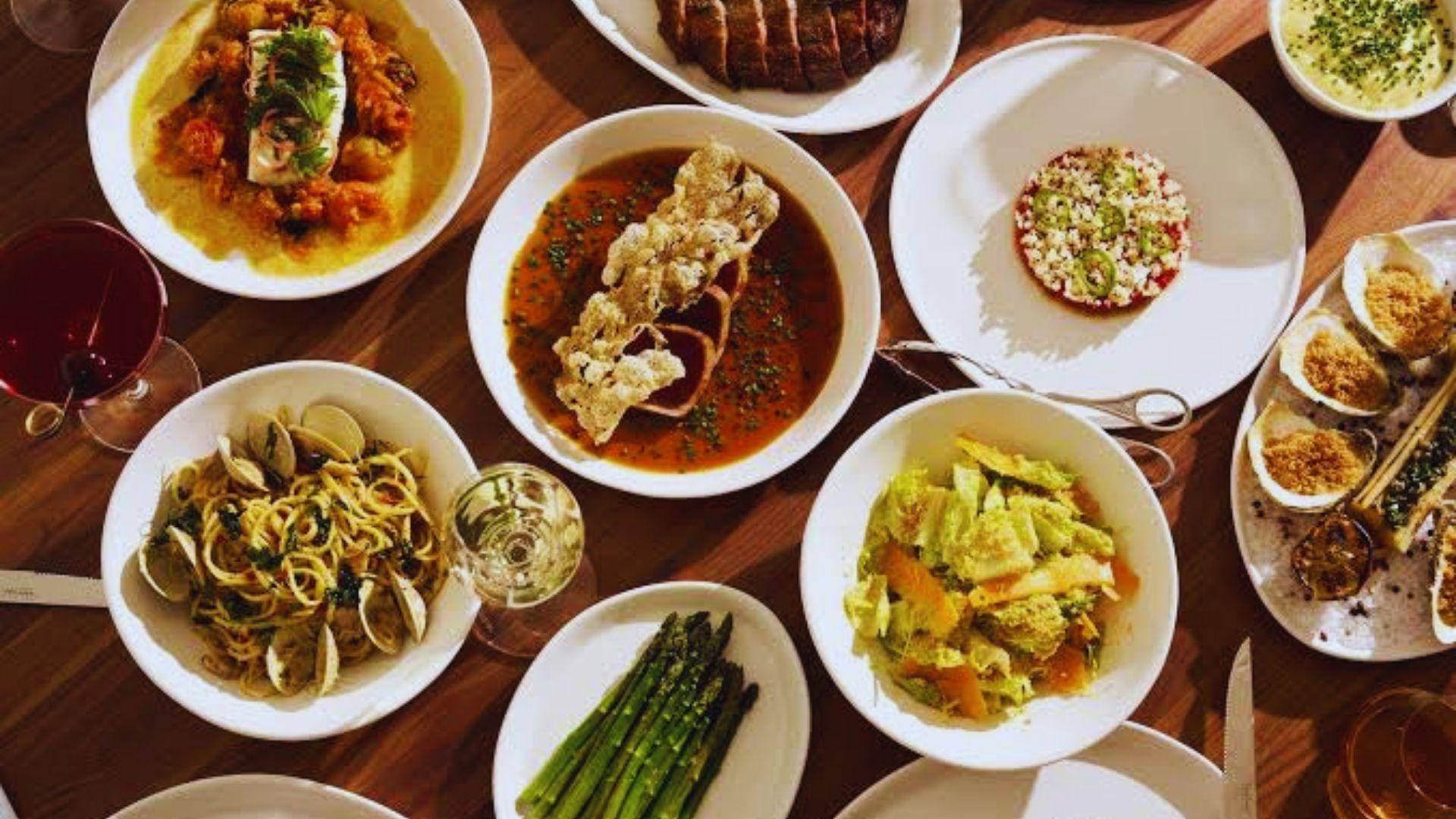 image showing different food popular in Savannah.