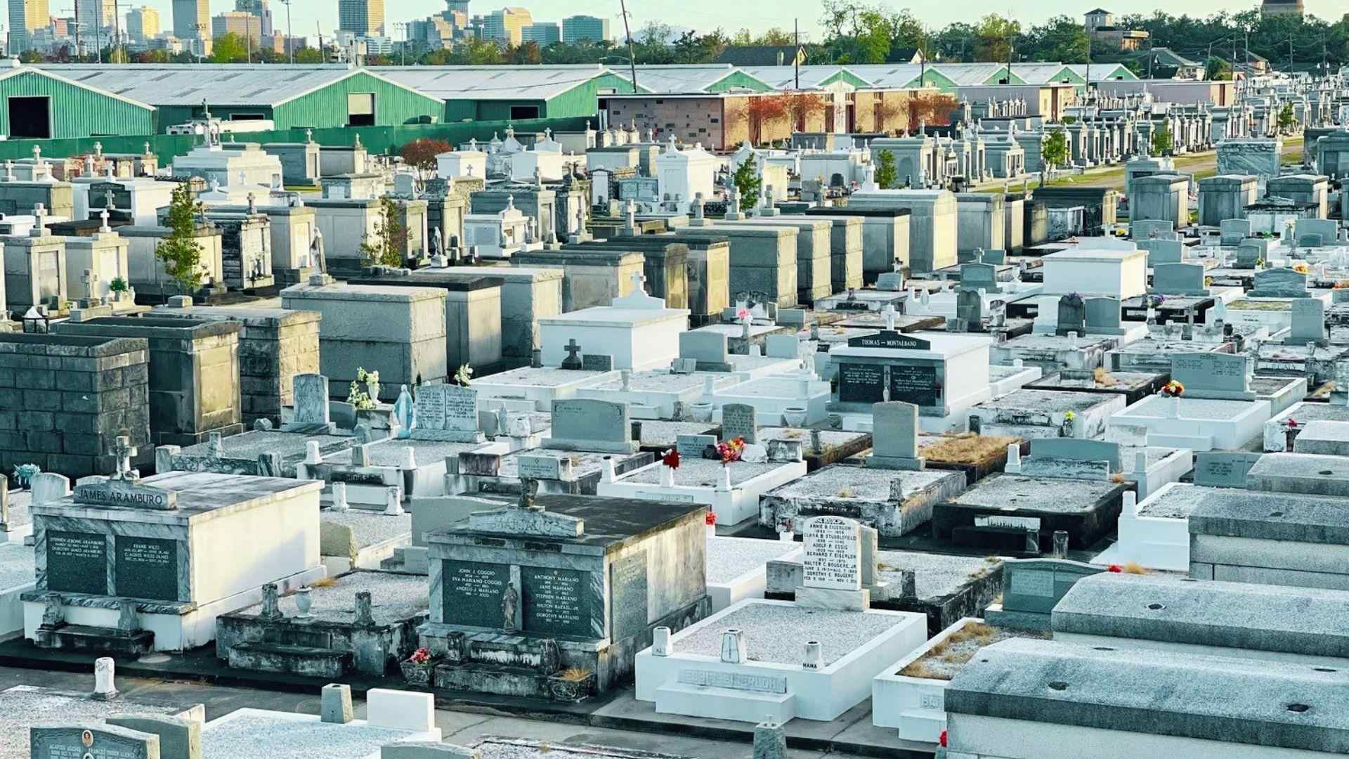 image of a Cemetery in New Orleans.