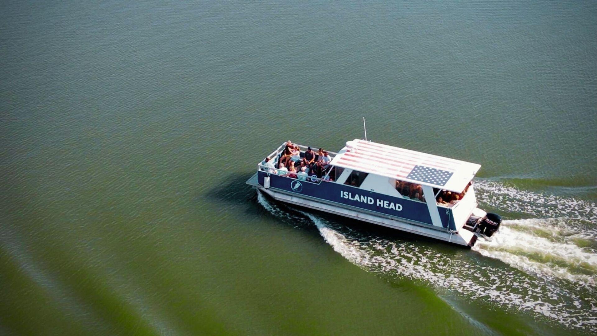 Image showing one of the ferry operators, Island Head.