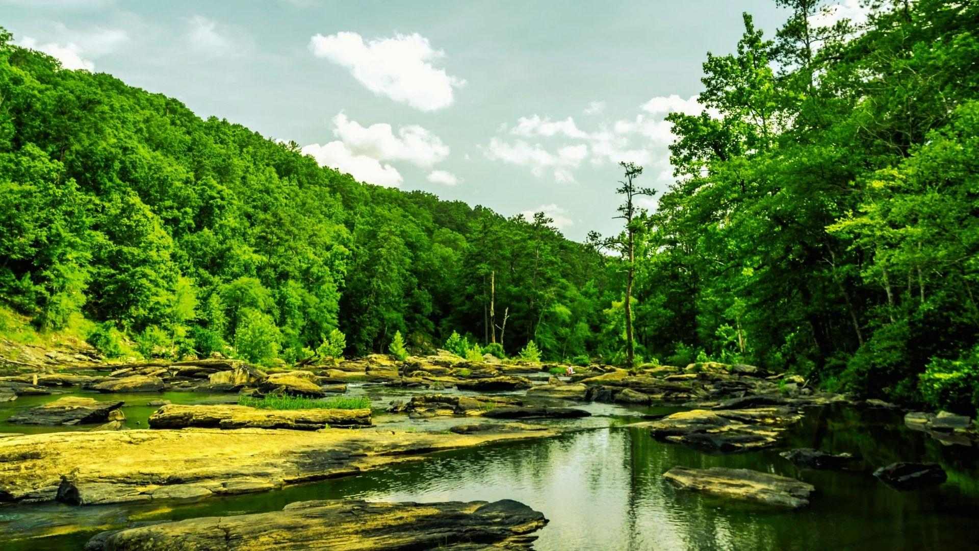 image showing Sweetwater Creek park.